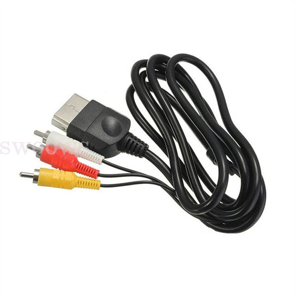 TV AV 3 RCA Cord Audio Video Cable For Microsoft Original/Classic Xbox 1st Gen