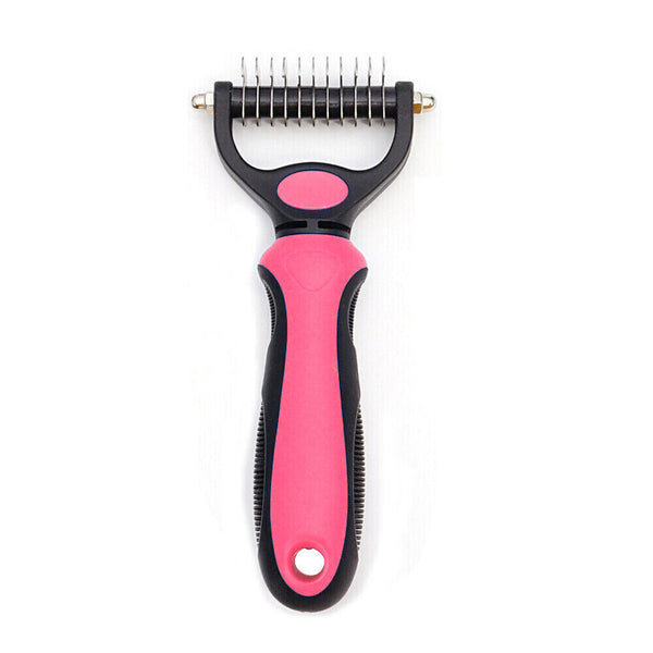 Dog Pet Cat Grooming Comb Brush Undercoat Rake Dematting Deshedding Trimmer Tool