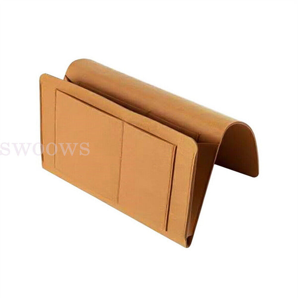 Pocket Bedside Caddy Felt Bed Storage Organizer Hanging Bag Holder Book For Home