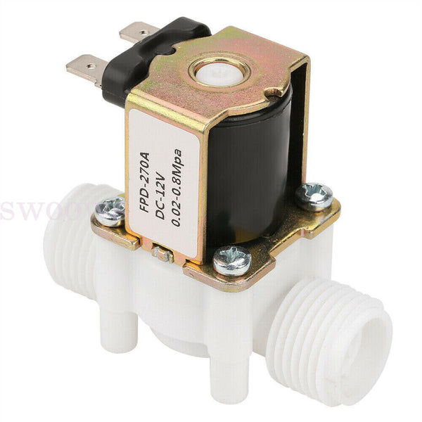 Solenoid Valve 1/2 inch Accessories Air Brass Closed DC 12V/DC24V/DC220V