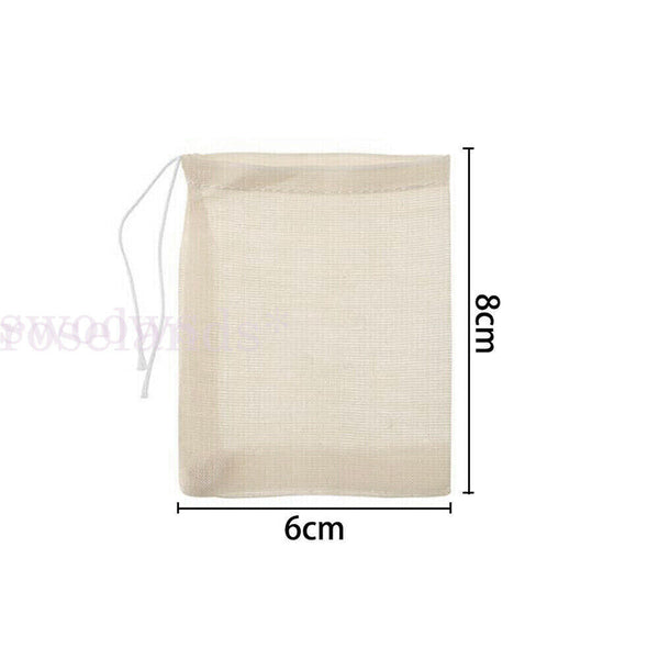 Up 50 Mesh Food Bags Filter bag Muslin Bags Cheesecloth Bags Nut Strainer Cotton