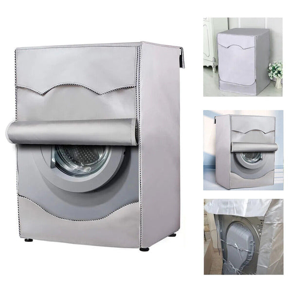1/2 Waterproof Dustproof Sunscreen Washing Machine Cover Laundry Dryer Protector