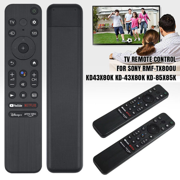 TV Remote Control for Sony RMF-TX800U KD43X80K KD-43X80K KD-85X85K