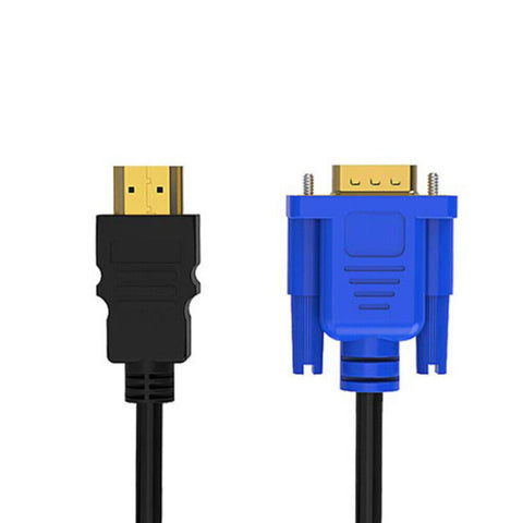 HDMI HD Cable Adapter to VGA Converter 1080P Monitor Male Lead 【see note】