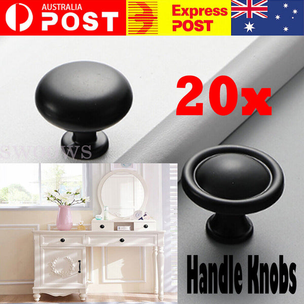 up 20x Knobs Drawer Cabinet Handles kitchen Cupboard Pulls Door Furniture Matt