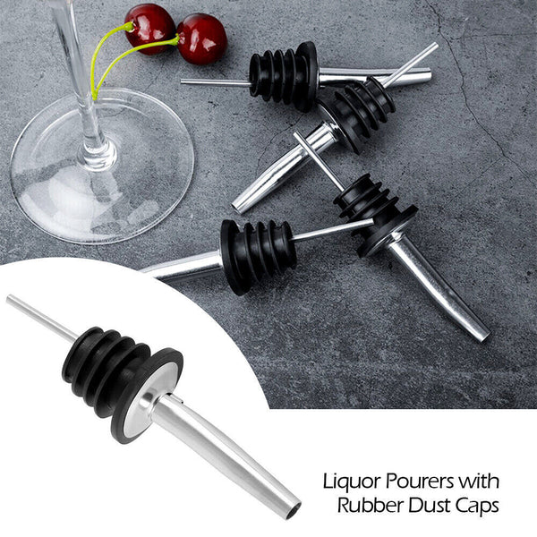 UP20x Liquor Shot Bottle Pourer Dispenser Spirit Nip Measure Wine Barware Tool