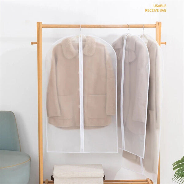 1-10 Clothes Cover Suit Dustproof Storage Bag Garment Dress Jacket CoatProtector