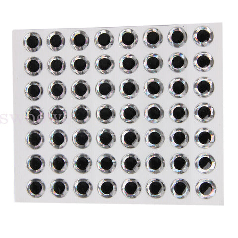 100pcs Holographic Fishing Lure Eyes 3D Fish Eyes Artificial Fish Eyes DIY Eyes