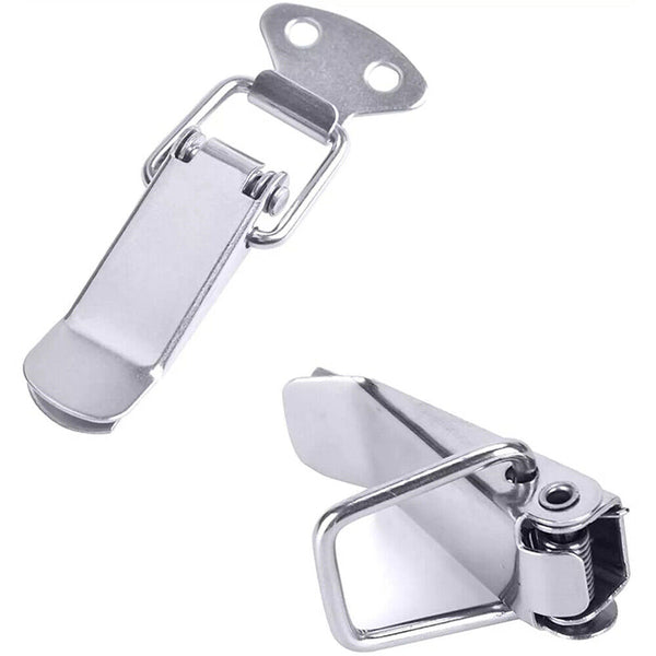 Stainless Steel ToggleClasp Case Clip SuitcaseTool Box Chest Trunk Latch Lock A+