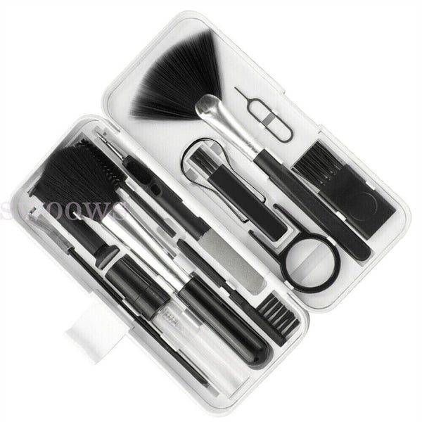 18PCS Keyboard Cleaner Kit Keycap Puller Earphone Brush Phone Cleaning Tools