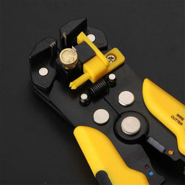 Automatic Electrical Wire Stripper Cutter Pliers Cable Crimper Terminal Tool +