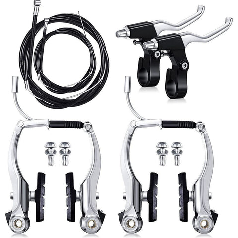 V Brake Complete Sets Front Rear Lever kit MTB Bike Bicycle