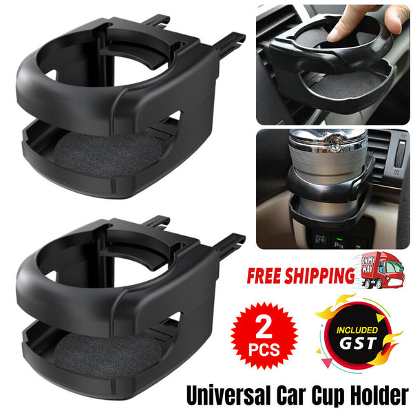 Universal Car Cup Holder Car Air Vent Folding Cup Holder Car Bottle Holders x2