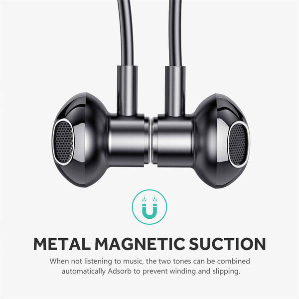 Waterproof Wireless Bluetooth Earphones Neck Headphones Sport Gym Headset AU