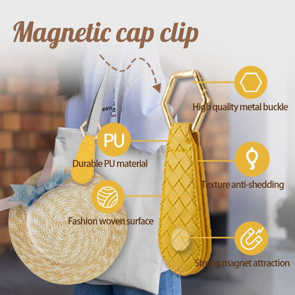 1/2x Hat Clip Bag Hat Holder Outdoor Traveling Hiking Practical Gadget Clip