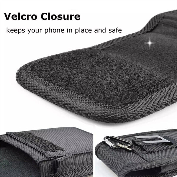 Universal Outdoor Tactical Mobile Phone Pouch Holster Case Bag Hook Holder Belt