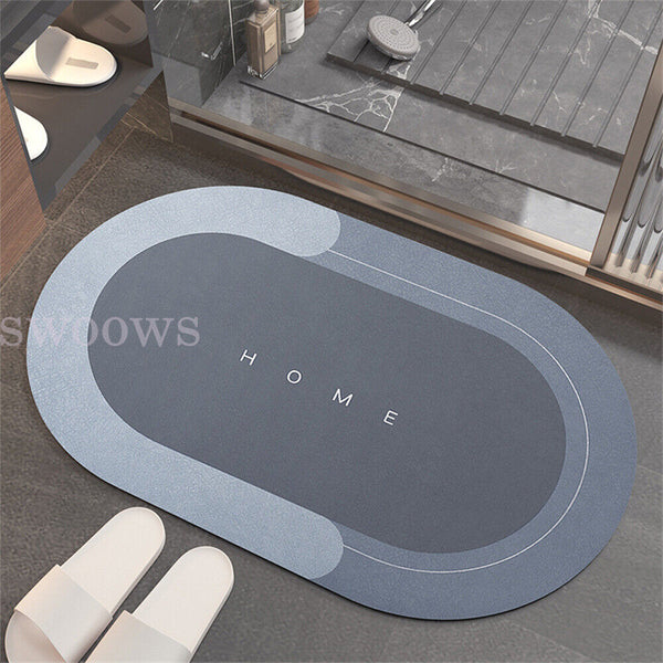 Super Absorbent Floor Mat Soft Quick-Drying Non-Slip Diatom Mud Bath Floor Mat