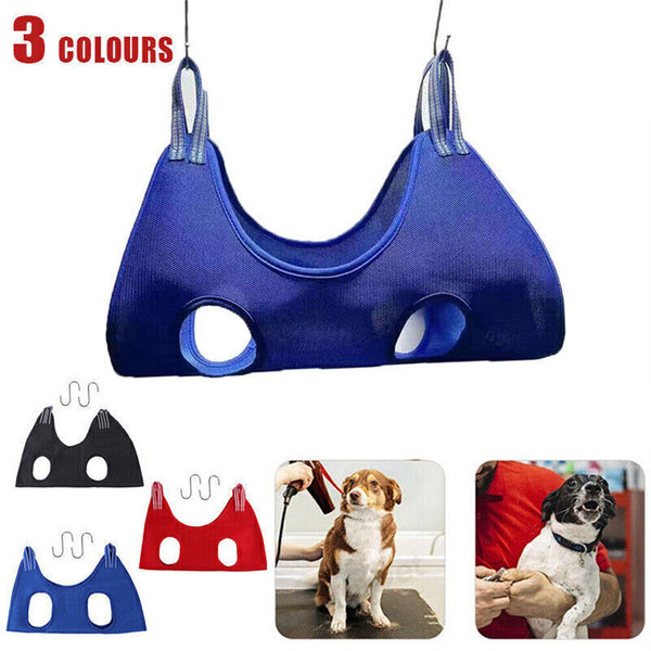 Pet Dog Cat Grooming Restraint Bags for Bathing Trimming Nail Hammock Helper +