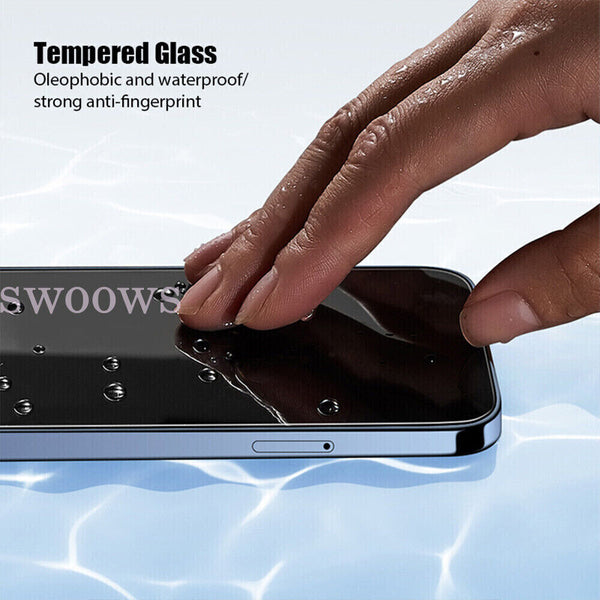 1/2x Tempered Glass Screen Protector For iPhone 14 13 12 11Pro XS Max XR 8 Plus