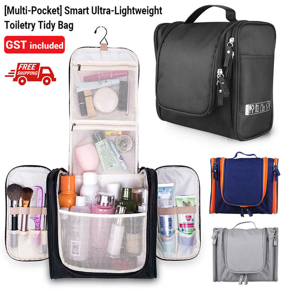 [Multi-Pocket] Smart Ultra-Lightweight Waterproof Hanging Toiletry Tidy Bag AU