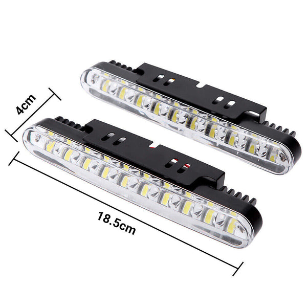 AU 2X 30 LED Car Daytime Running Light DRL Daylight Lamp with Indicators IP65