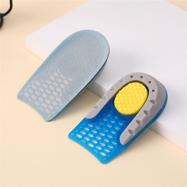 Unisex Insole Heel Lift Insert Shoe Pad Height Increase Elevator Taller Cushion