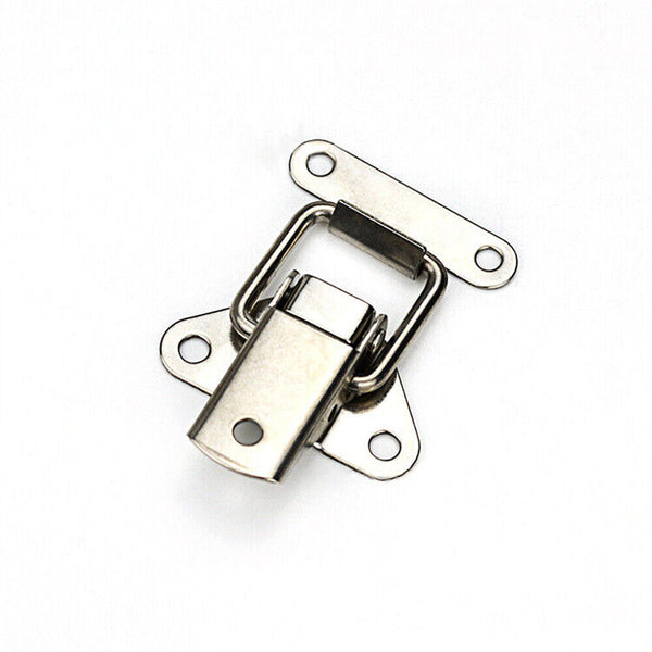 UP20PC Stainless Steel Clasp Case Clip Loop Suitcase Box Trunk Latch Lock Guitar