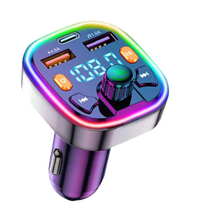 AU Wireless Bluetooth Car FM Transmitter Handsfree Kit MP3 Player AdapterCharger