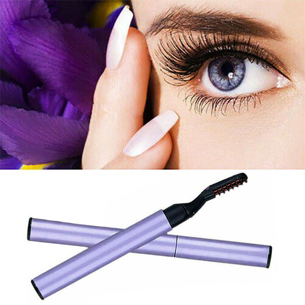 UP 3x Electric Heated Eyelash Curling Long Lasting Eye Lashes Curler Makeup Tool