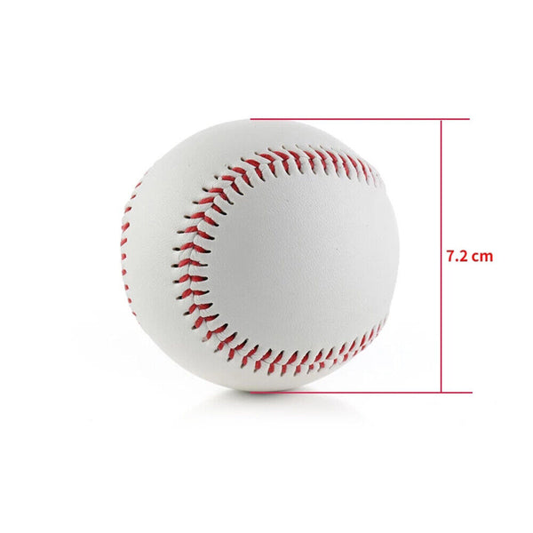 Blank Leather Baseball Wool Yarn Center 9inch Ball Professional Casual Base Ball