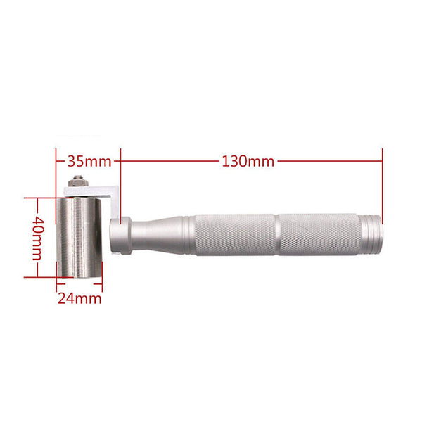 Wallpaper Seam Roller Wall Sticker Flat Pressure Wheel Bearing Stainless Steel