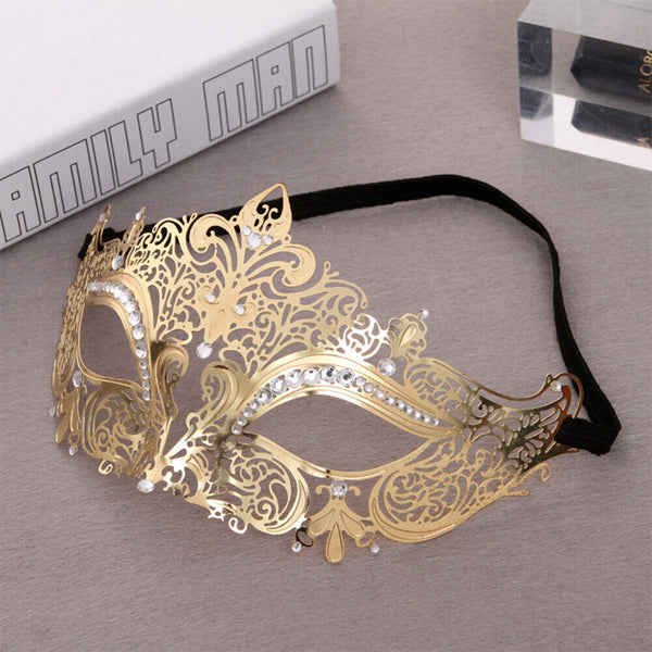1/2pcs Lady Costume Women Mask Masquerade Party Eye Mask Costume Ball NEW