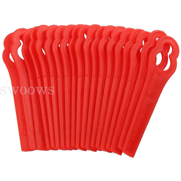 20/30/50/100pcs Grass Trimmer Blades L83 for KULLER OZITO Garden Yard Plastic