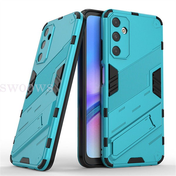 Shockproof Hybrid Armor Magnetic Stand Hard Dual Case For Samsung Galaxy A05s 4G