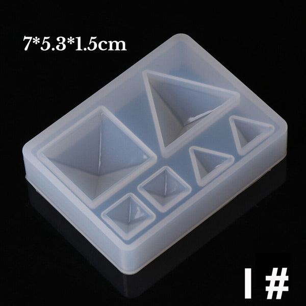 NEW Silicone Resin Moulds Mold Jewelry Earring Pendant Casting Craft DIY Kit Set