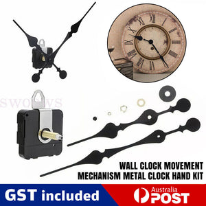 Long Axis Large Torque Wall Clock Movement Mechanism Metal Clock Hand Kit DIY