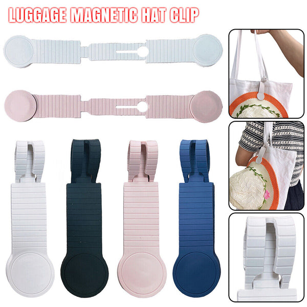 UP4x Travel Accessories Hat Bag Clips Hat Holder For Luggage Magnetic Hat Clip