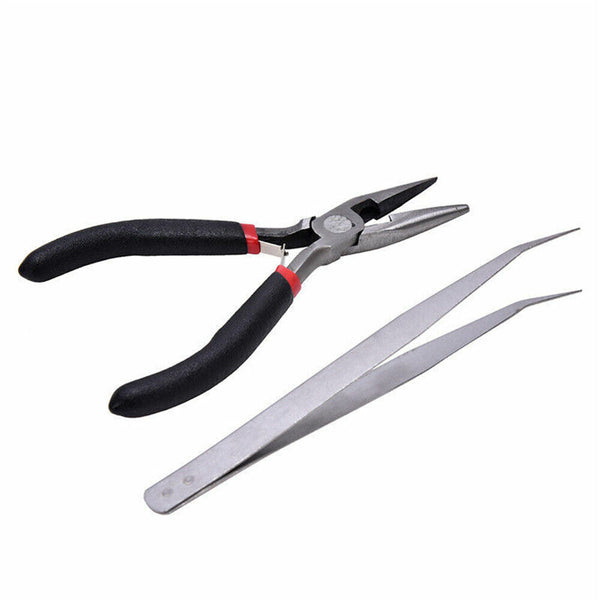 Jewellery Making Findings Kit DIY Wire Pliers Set Starter Tools Necklace Repair