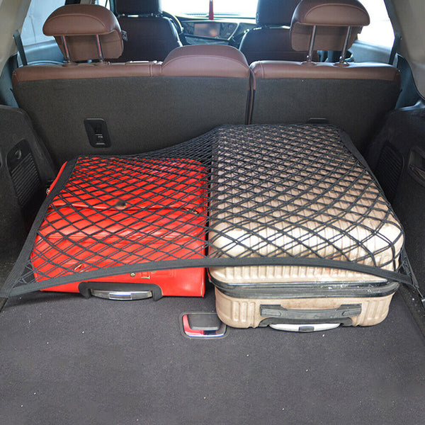 Universal Car Rear Trunk Boot Organizer Pocket Cargo Net Mesh Storage Car Net AU