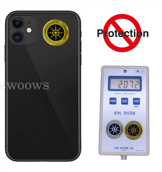 1/6 Anti Radiation Quantum Shield EMF Protection Neutraliser Chip Phone Stickers