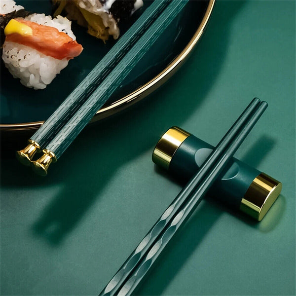 5/6/8Pairs High Quality Chinese Non-Slip Chopsticks Japanese Sushi Chopsticks