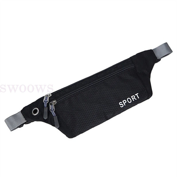 Running Waist Pouch Belt Sport Mobile Phone Holder Running Pack Gym Unisex Bags