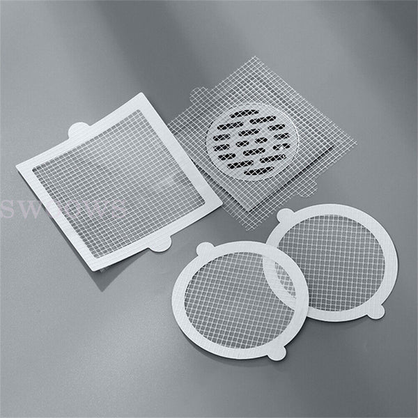 30 Pack Disposable Shower Drain Hair Catcher Hair Catcher Mesh Stickers