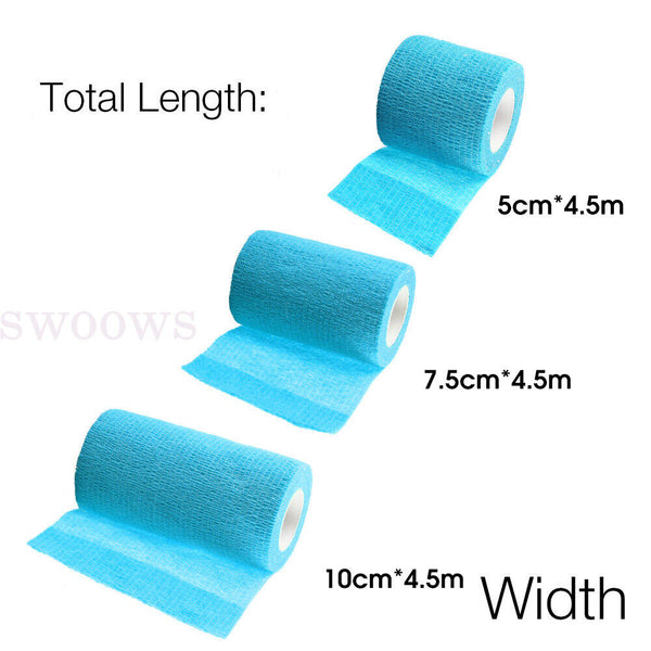 5-30PCS Cohesive Bandage Self-Adhesive Wrap tape - Sports Health Pet Vet Care