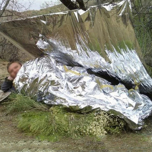 1-3x Space Blanket Thermal Thermo Foil Emergency Camping Rescue First Aid