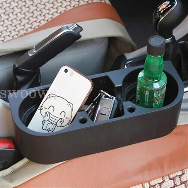 Car Seat Drink Cup Holder Travel Coffee Bottle Water Stand Food Cleanse Storage