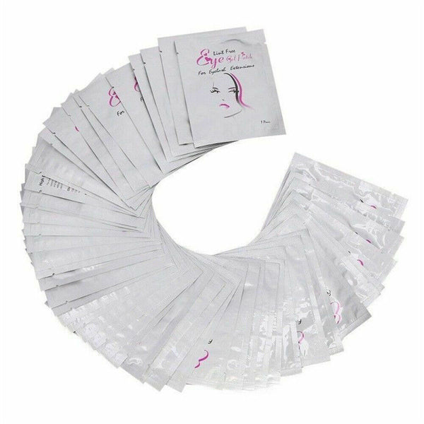 UP 2000 x Under Eye Curve Eyelash Pads Gel Patch Lint Free Lash Extension Beauty