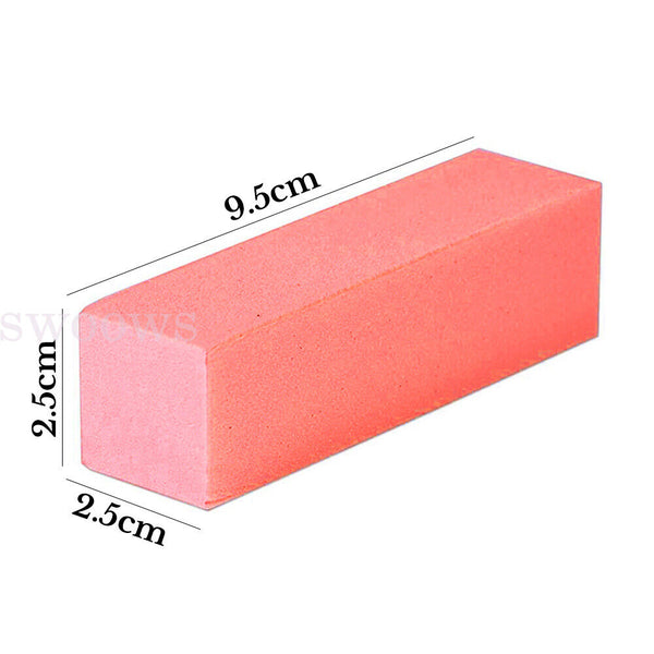 10/20 Buffer Block Buffing Sanding Sponge Nails File Grinding Nail Art Tips Tool