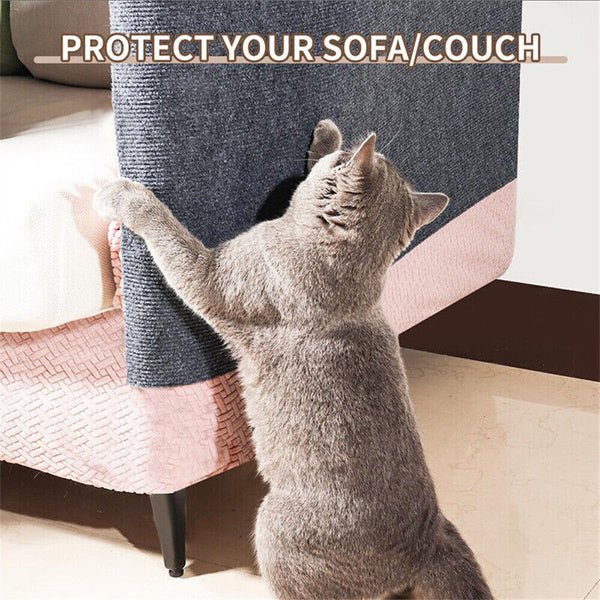 Self-adhesive Carpet Mat For Cat Wall Furniture Step Cat Scratching Post Cover