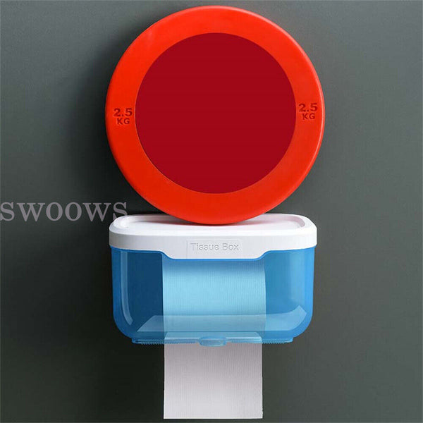 Toilet Paper Holder Waterproof Wall Mount Roll Paper Dispenser Tissue Box Shelf